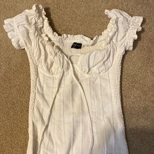 Cute white fox dress
